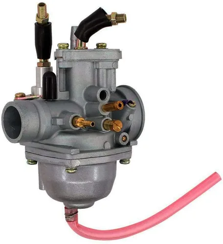 Miniatura 4 de Carburador + caja de filtro de aire Kit de carcasa para Polaris Predator 90 Choke manual 90cc Carb Sportsman 90 Yamaha JOG 90 100 90cc 100cc 4DM