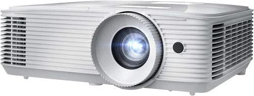 Proyector profesional Optoma EH412 1080P HDR DLP | Súper brillante 4500 lúmenes | Presentaciones de negocios, aulas y salas de reuniones | Vida útil