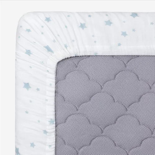 Miniatura 6 de Newton Baby Sábana bajera ajustable para cuna (paquete de 2), ultra transpirable y suave, algodón orgánico, se adapta a todas las cunas estándar