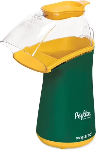 Miniatura 11 de Presto 04869 Popcorn - Taza medidora integrada + mantequilla derretida, fácil de limpiar, envoltura de cable integrada, 18 tazas, aguamarina/blanco