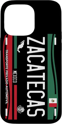 Miniatura 21 de Placa de matrícula Zacatecas para iPhone 13 Pro Max, Zacatecas México, funda Zacatecas