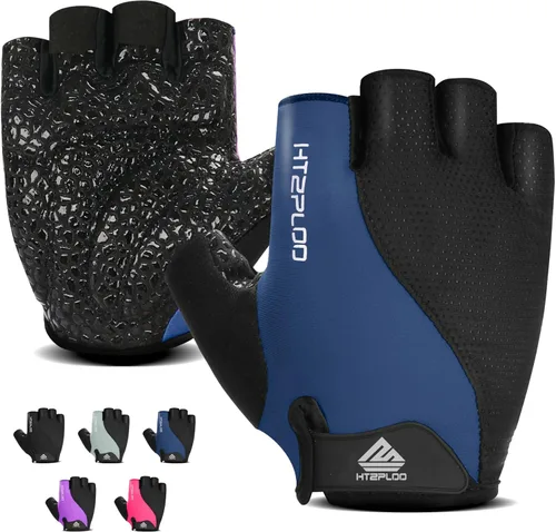Miniatura 8 de Guantes de entrenamiento para hombres y mujeres, guantes de levantamiento de pesas para ejercicio, entrenamiento de gimnasio, fitness, transpirables
