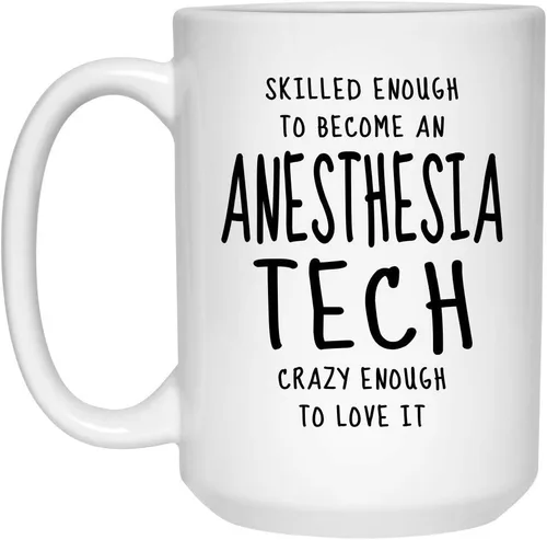 Miniatura 86 de Skilled Anesthesia Professor Tazas – Regalos novedosos para compañeros de trabajo, cumpleaños, aniversario, mamá, papá, familia, trabajo, empleado