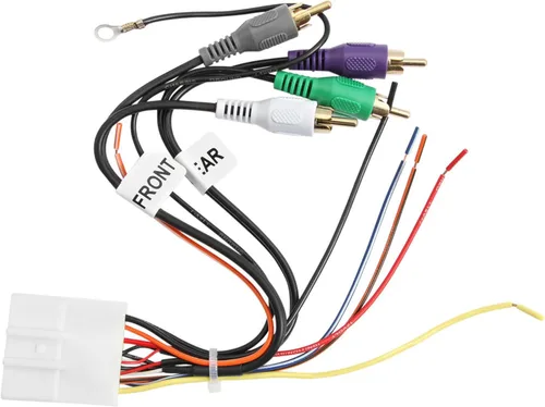 Scosche NN05B Arnés de cableado de radio de coche compatible con vehículos Infiniti y Nissan amplificados de fábrica seleccionados 2007-2021 - Kit