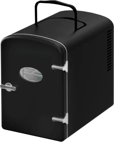 Miniatura 10 de InfiniPower Mini Refrigerador con Ventana de Observación, 4 Litros/6 Latas Refrigerador Portátil Calentador y Enfriador Personal, Interior-Exterior