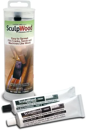 Miniatura 5 de System Three SculpWood pasta selladora para madera., 646697002813