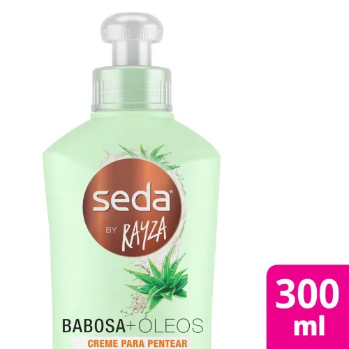 Miniatura 2 de Linha Babosa + Oleos Seda - Creme para Pentear por Rayza 10.1 fl oz - (Seda Aloe Vera + Aceites Collection - Crema de peinado Rayzas 10.14 fl oz)