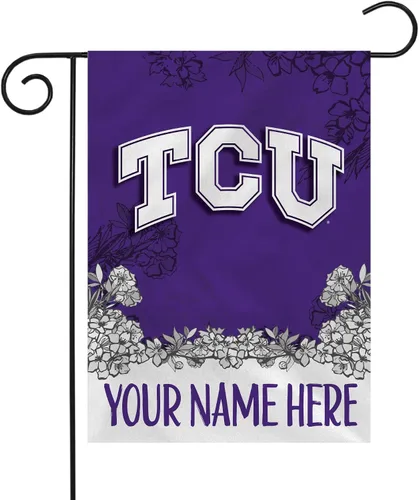 Miniatura 74 de Rico Industries Bandera de jardín personalizada estándar/primaria de la NCAA Louisiana Tech Bulldogs - 01