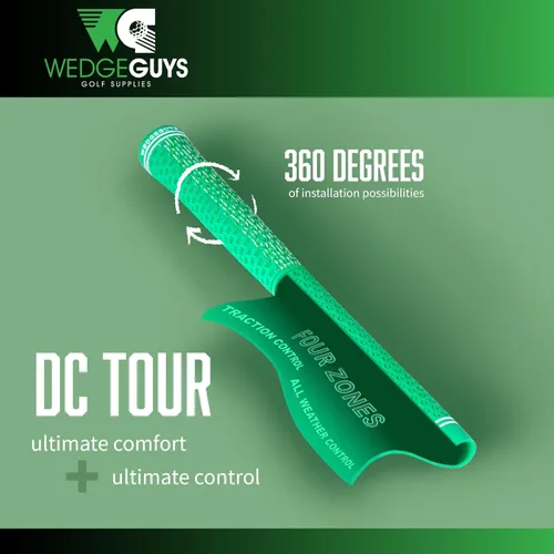 Miniatura 3 de Wedge Guys DC Tour Golf Grips – 4 Grip Zones for Supreme Comfort & Control - All-Weather Performance Golf Club Grips Replacement for Regripping