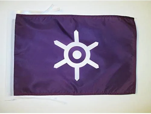 Miniatura 748 de Bandera de México AZ FLAG, 45.7 x 30.5 cm, con cordones - Pequeñas banderas mexicanas de 30 x 45 cm - Bandera de 45.7 x 30.5 cm