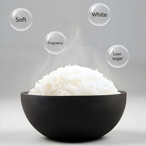 Miniatura 7 de Mokero Arrocera baja en carbohidratos, 2 tazas sin cocer y 4 tazas de cocción regular, pequeña máquina reductora de carbohidratos para arroz