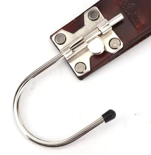 Miniatura 5 de TOURBON Soporte de taladro de cuero para cinturón Herramienta Gancho Holster