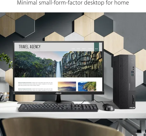 Miniatura 5 de ASUS ExpertCenter D5 - PC de escritorio con factor de forma pequeño, Intel Core i5-13400, 8 GB de RAM DDR4, SSD PCIe de 512 GB, Windows 11 Pro