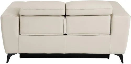 Miniatura 4 de BlackJack Furniture Ferrara - Sofá reclinable de cuero italiano de grano superior con puertos USB para cargar dispositivos, reposacabezas ajustables
