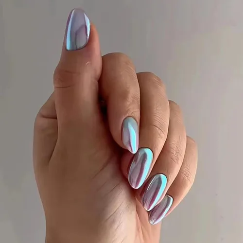 Miniatura 11 de Uñas postizas cortas a presión, uñas postizas de otoño con punta francesa, color marrón, cobertura completa, con diseños de remolinos marrones, uñas