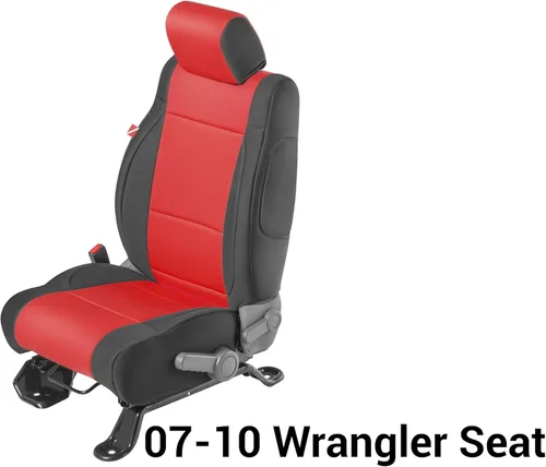 Miniatura 7 de Diver Down Neoprene Seat Cover Set - Fits Jeep JK 2007-2018 Wrangler 2-Door - Front and Back Seat Set - Custom Fit - Soft Padded Cushion Feel