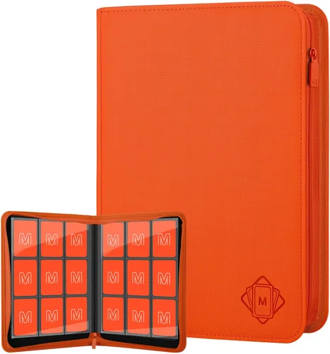 Miniatura 18 de Carpeta de Tarjetas Premium de 16 Bolsillos, Carpeta de Tarjetas de Intercambio Sostiene hasta 1000+ Tarjetas Álbum de Colección de Tarjetas 44 negro