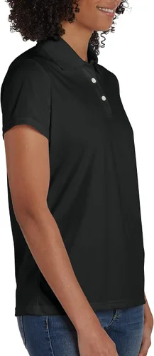 Miniatura 3 de Hanes Cool DRI - Camiseta tipo polo deportivo para mujer, absorbe la humedad, para mujer