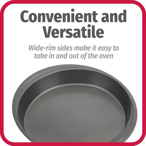 Miniatura 6 de Good Cook Utensilios Antiadherentes para Hornear, pastel redondo, Gris oscuro