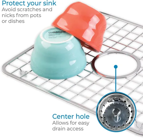 Miniatura 3 de iDesign Gia - Rejilla protectora de acero para fregadero