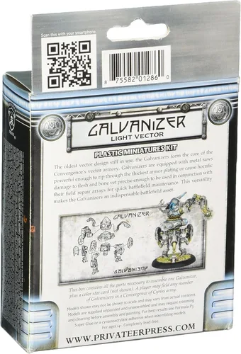 Miniatura 2 de Privateer Press Warmachine - Convergencia de Cyriss - Kit de modelo vectorial de galvanizador