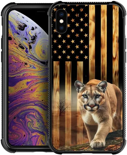 Miniatura 13 de Funda compatible con iPhone XS, funda para niñas y mujeres, cielo azul, flor, luna y mariposa