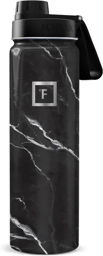 Miniatura 69 de IRON °FLASK Frasco de hidratación para acampar y senderismo con pajilla, botella de agua deportiva de acero inoxidable con aislamiento de boca