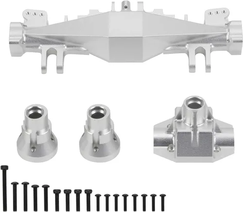 Miniatura 8 de RCAWD 6061-T6 Alum Eje Trasero Cubierta Cubierta Juego para Losi 1/8 LMT Serie LOS242030 Actualizaciones Parte Rojo