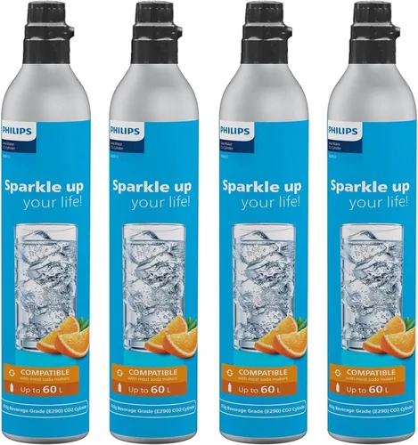 Miniatura 9 de Botes de CO2 para fabricante de refrescos, cilindro de CO2 de repuesto roscado Philips de 60 litros para máquina de agua carbonatada, compatible