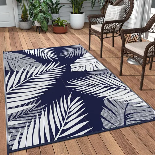 Miniatura 17 de GENIMO - Tapete reversible e impermeable para patios y exteriores, oferta, paja de plástico, para áreas grandes, campamentos, RV, pícnics, terrazas