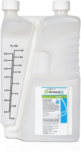 Insecticida Demand CS - Contiene tecnología iCAP para el control de plagas de larga duración, 1 cuarto de galón insecticida pulverizable eficaz