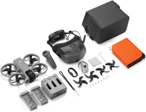 Miniatura 3 de DJI Avata 360 Motion Fly More Combo, dron de 360° con imágenes 8K 360° de 1 pulgada, cámara de 360° con protector de hélice. Incluye gafas N3 y RC