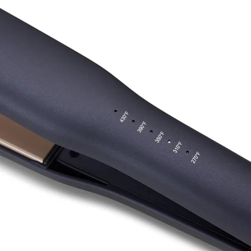 Miniatura 7 de Bio Ionic GoldPro Hair Straightener, Blue, Moisturizing Heat Technology & 24K Gold MX, Hair Straightening Iron for Sleek Styles & Flat Iron Curls