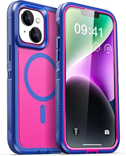 Miniatura 52 de AICase Funda para iPhone 13/14/16e [Compatible con Magsafe], Protección contra caídas de alta resistencia, Defensa multicapa, Grado militar