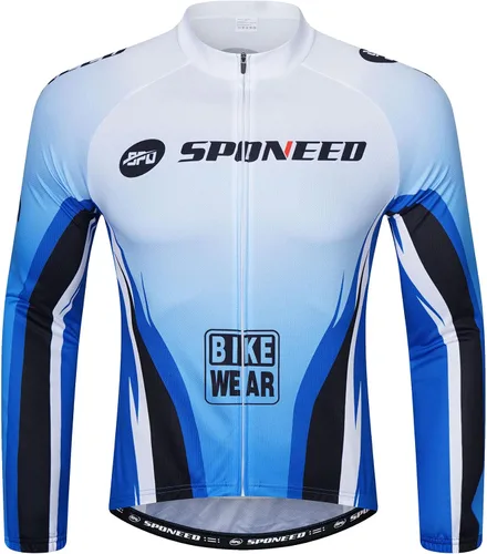 Miniatura 3 de Conjunto de ropa de ciclismo para hombre, manga larga, kit de jersey y pantalones de ciclismo MTB Road Bike Ciclista