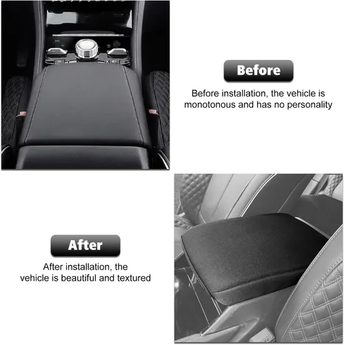 Miniatura 2 de RT-TCZ Funda para reposabrazos de consola central compatible con Jeep Grand Cherokee 2022 2023