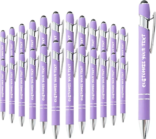 Miniatura 15 de AIFLM Bolígrafos personalizados con nombre a granel hasta 500 unidades de bolígrafos grabados gratis con tu nombre y texto para negocios