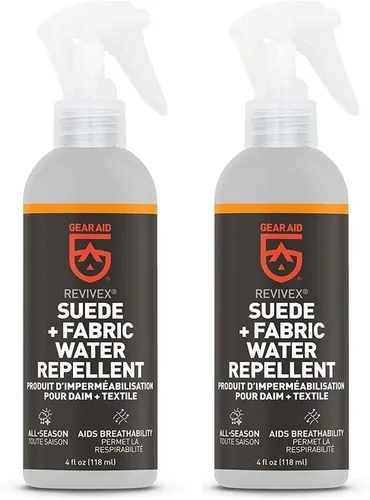 Miniatura 7 de GEAR AID Revivex Nubuck Suede Protector and Fabric Water Repellent for Waterproof Breathable Shoes and Boots, 4 fl oz