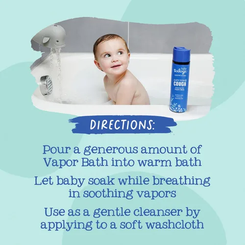 Miniatura 5 de Oilogic Alivio de baño de vapor para la nariz y la tos congestionada para bebés y niños pequeños, mezcla de aceite esencial, alivia naturalmente