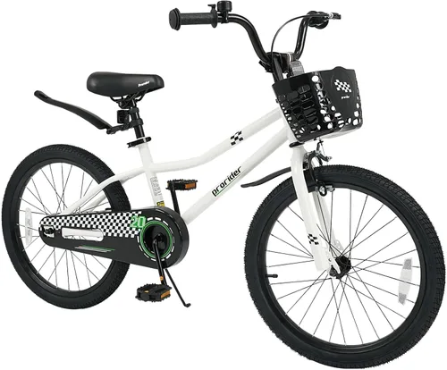 Miniatura 11 de COSTWAY Bicicleta para niños, 12, 14, 16, 18 pulgadas, para niños y niñas de 3 a 8 años, bicicleta para niños con ruedas de entrenamiento