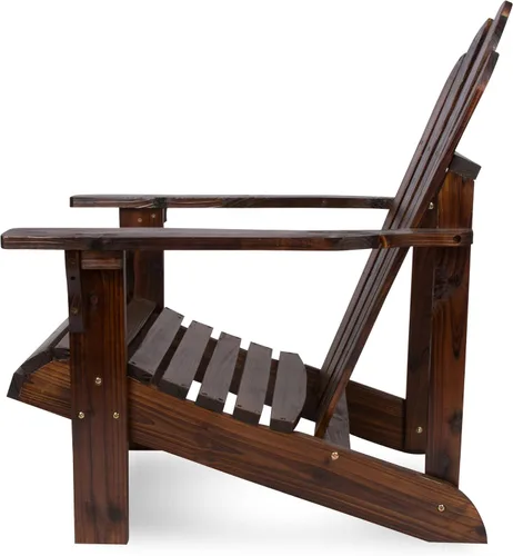 Miniatura 5 de Shine Company – Silla estilo Westport Adirondack, Marrón quemado