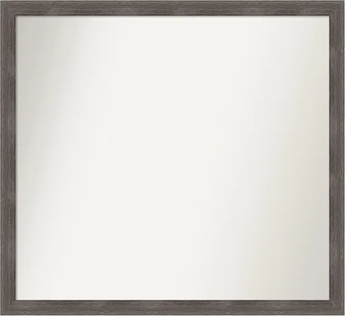 Miniatura 155 de Amanti Art Espejo personalizado, espejo de baño gris plomo a rayas, espejo de pared o espejo de tocador de baño sobre el fregadero