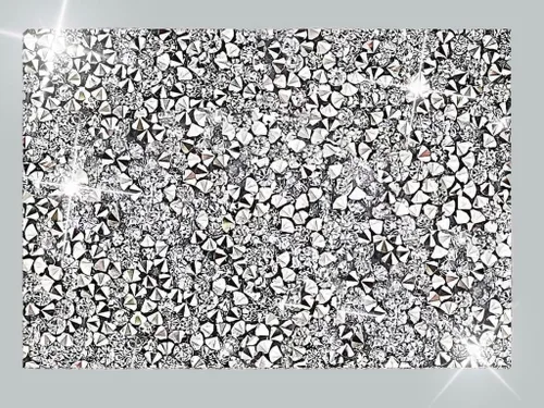 Miniatura 51 de Juego de 1 mantel individual redondo en negro, manteles individuales brillantes resistentes al calor, lavables, para cena, cocina, boda, decorativos