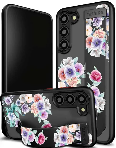 Miniatura 65 de Compatible para Samsung Galaxy S23 Funda Bonita con Correa Soporte Dedo Kickstand, Fundas de Silicona Geniales de Diseñador Funda Cover - Mariposa