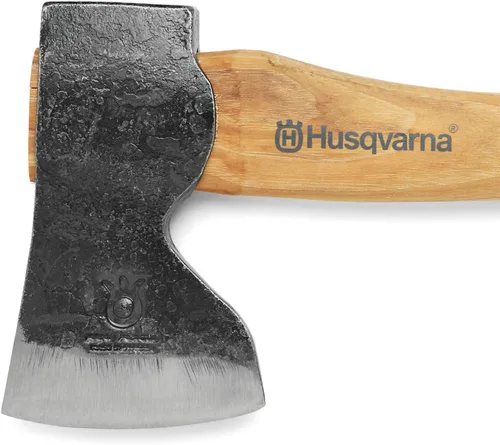 Miniatura 2 de Husqvarna 596271201 Hacha de carpintero curvada de madera de 20 pulgadas, naranja/gris