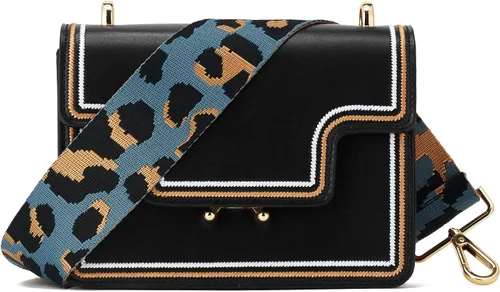 Miniatura 616 de ZOOEASS - Correa de repuesto para cartera, para colgar en el hombro o para cruzar, ancha y ajustable, de lona