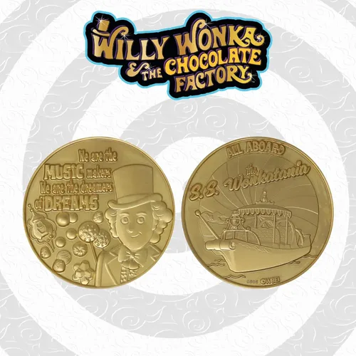 Miniatura 6 de Fanattik Willy Wonka and The Chocolate Factory - Moneda coleccionable de edición limitada