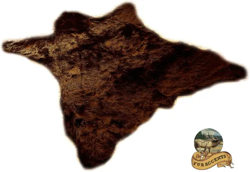 Miniatura 10 de Alfombra de piel sintética de alta calidad con piel de oso, pelo largo lanudo de felpa, piel, piel de oveja, alfombra para tiro