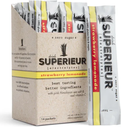 Miniatura 15 de Superieur Electrolytes – Suplemento de electrolitos a base de plantas con minerales marinos para hidratación y recuperación – Apto para dieta keto