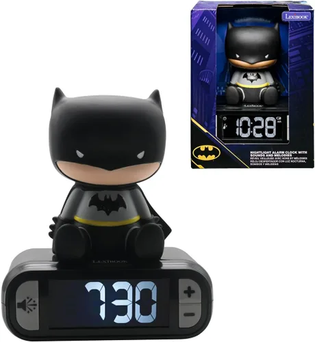 Miniatura 23 de Lexibook - Reloj despertador de dinosaurio con luz nocturna, para niños y niñas, con función de repetición, azul/verde - RL800DINO